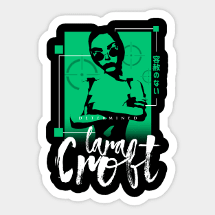 Lara Croft: Tomb Raider - Determined Sticker